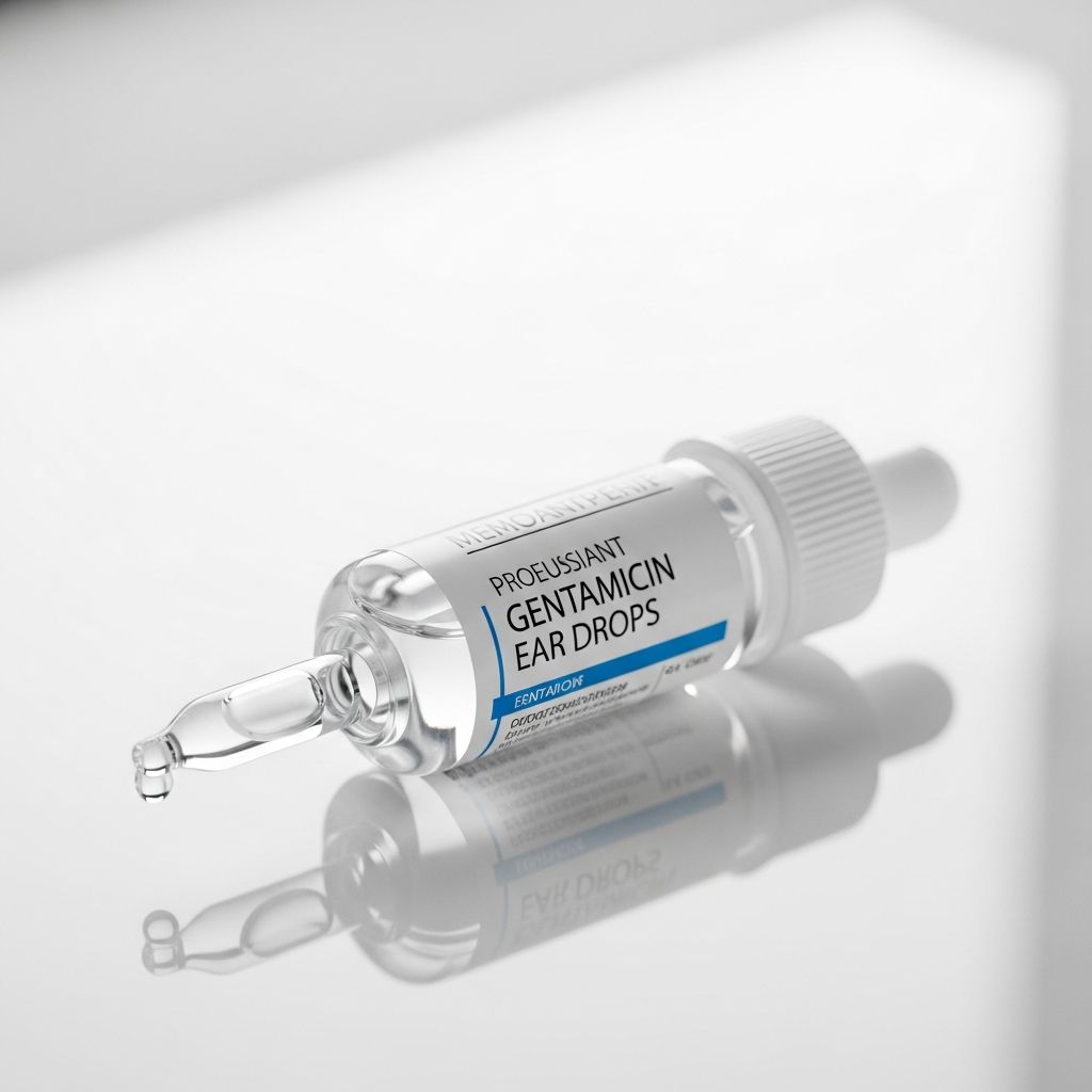 Comprehensive guide to using gentamicin ear drops for treating bacterial ear infections effectively and safely.
