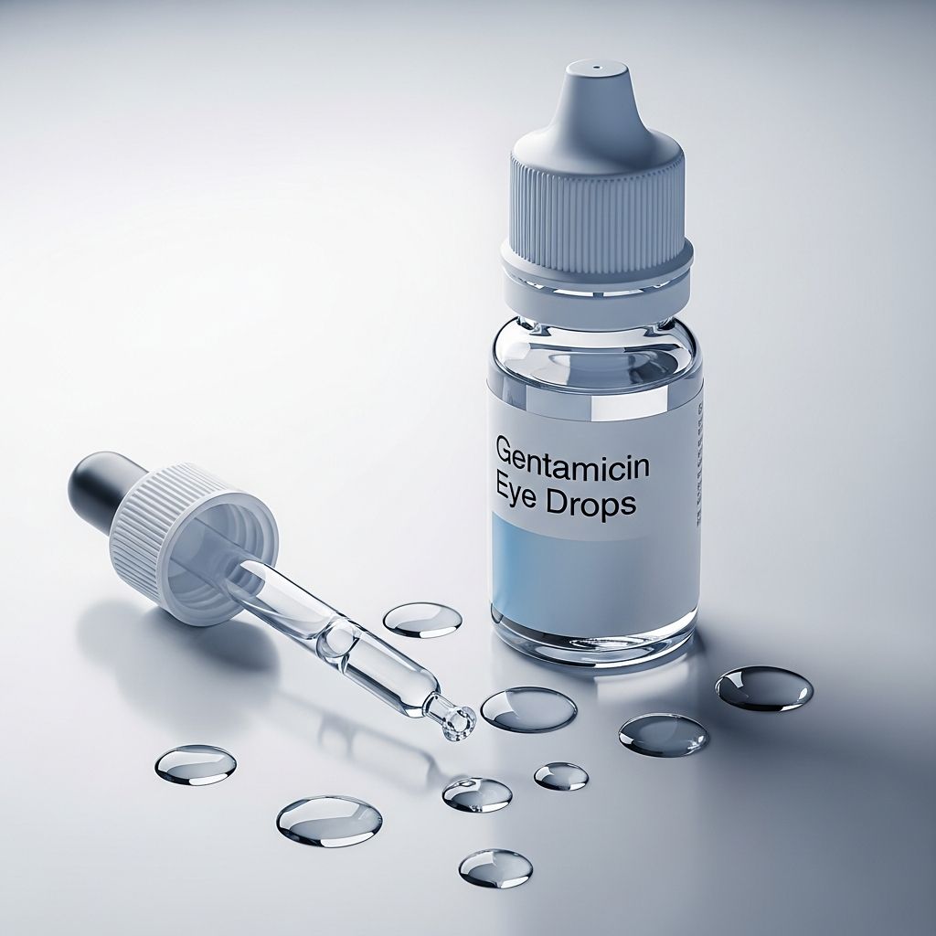 Comprehensive guide to using gentamicin eye drops for treating bacterial eye infections effectively and safely.