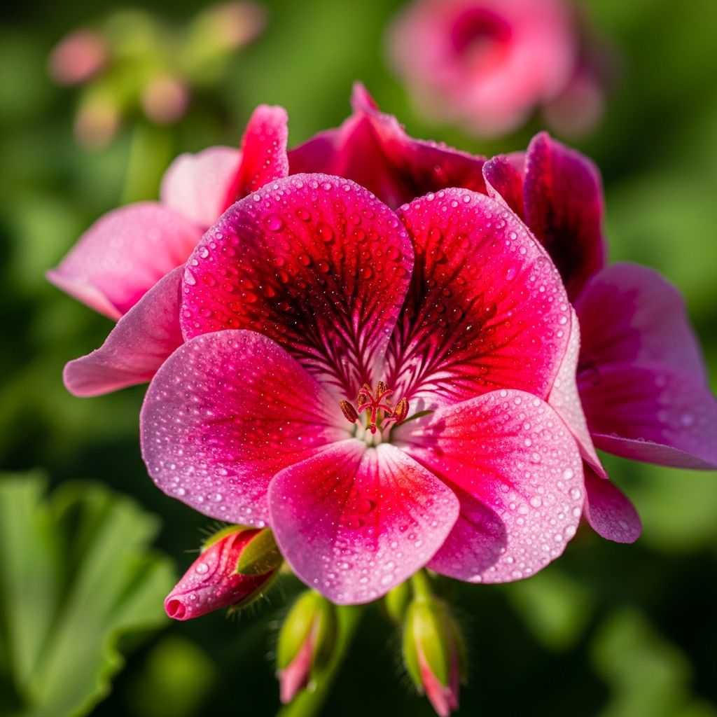Explore geranium oil's therapeutic uses in skincare, its allergens, and safety for dermatological applications.