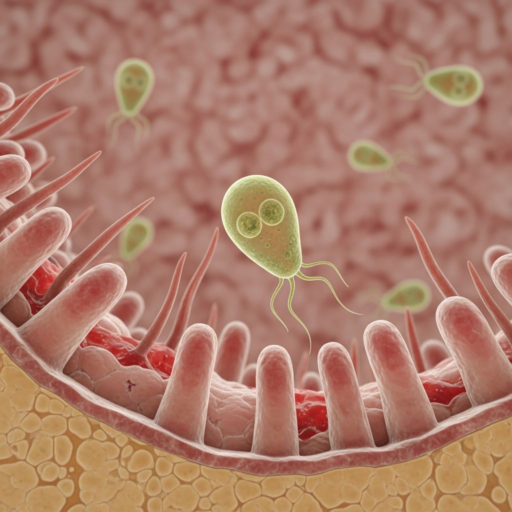 Comprehensive guide to Giardia infection: symptoms, transmission, diagnosis, treatment, and prevention strategies for this common parasitic illness.