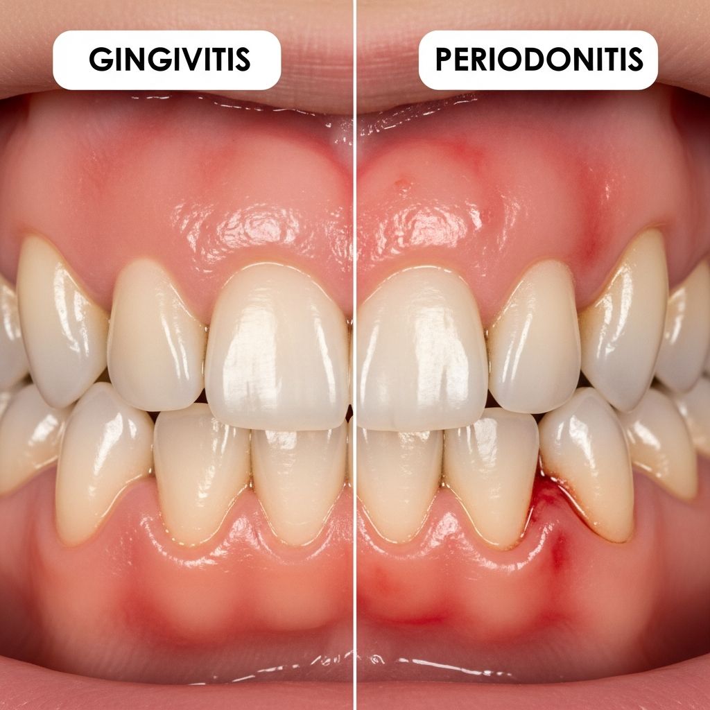 Understand the key differences between gingivitis and periodontitis, from causes and symptoms to treatments and prevention strategies for healthy gums.