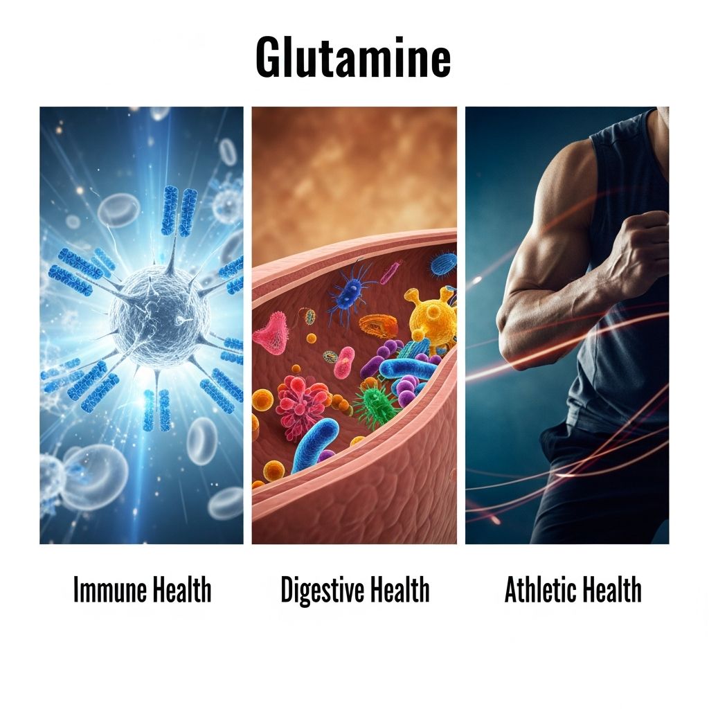Discover how glutamine supports immune function, gut health, recovery, and overall wellness.