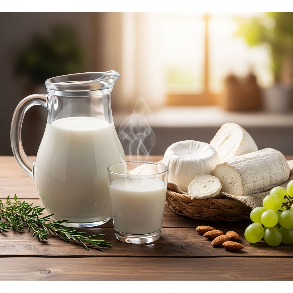 Discover the complete health benefits of goat milk, from superior digestibility to immune support and skin health.