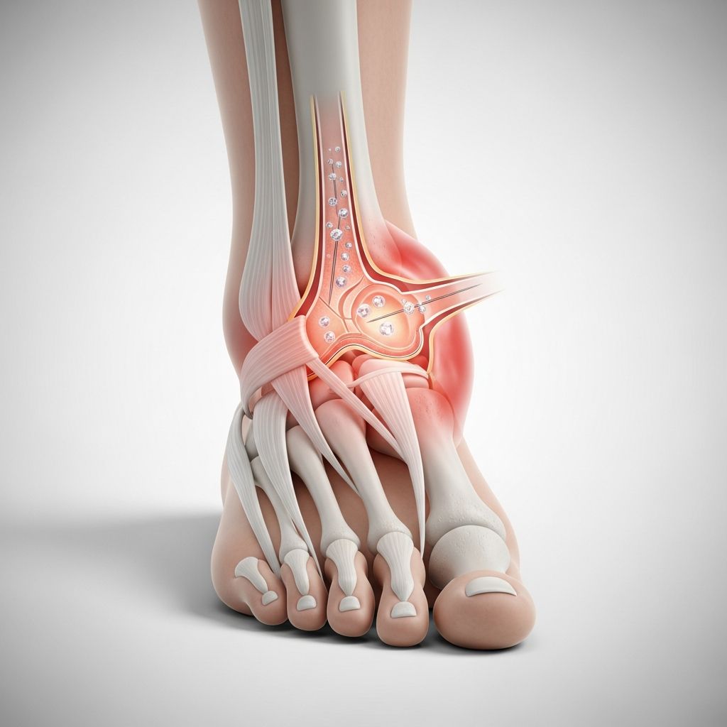 Gout is a crystal arthritis caused by hyperuricaemia, leading to painful joint inflammation from monosodium urate crystal deposition.