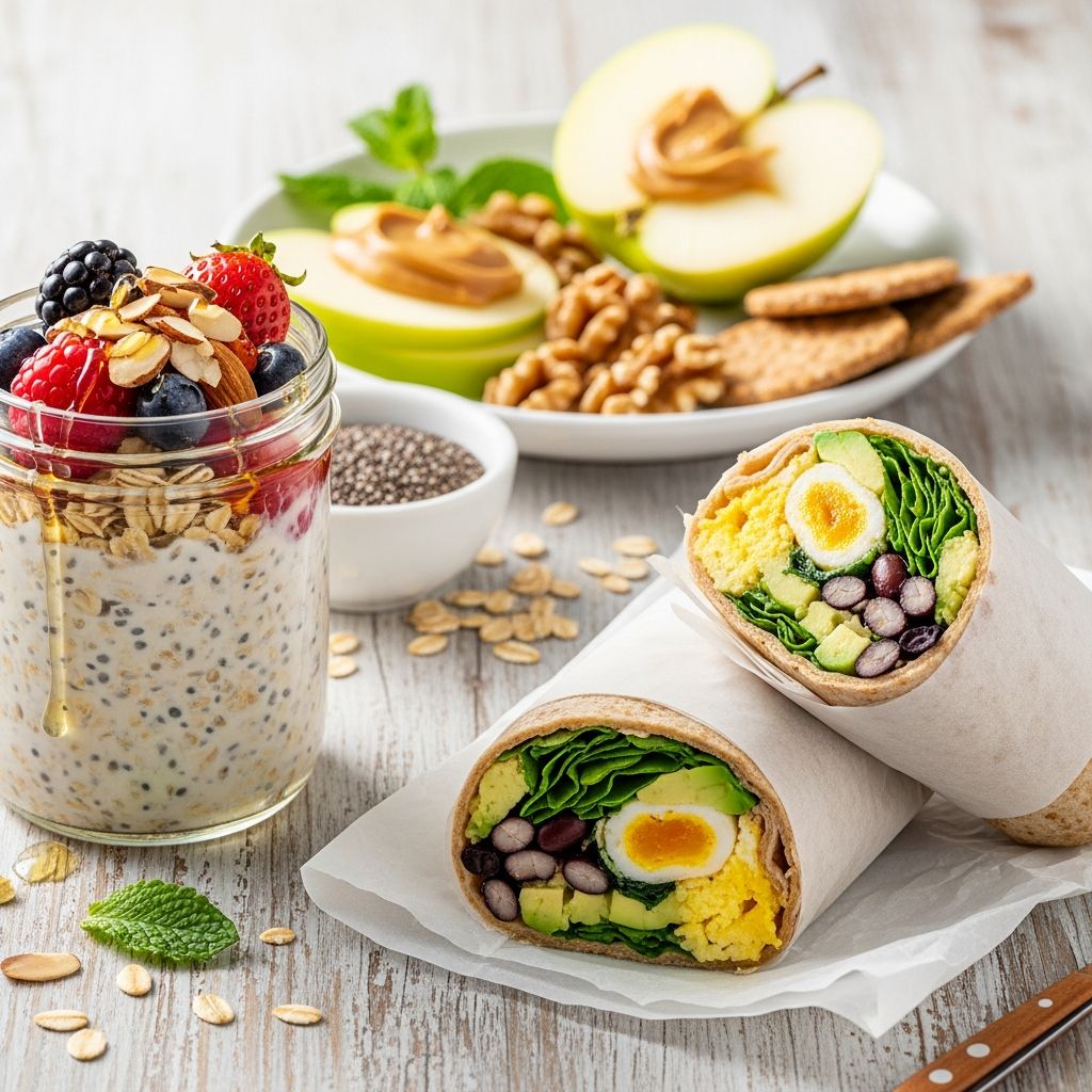 Quick, portable high-fiber breakfast recipes to keep you full and energized all morning long without sacrificing flavor or nutrition.