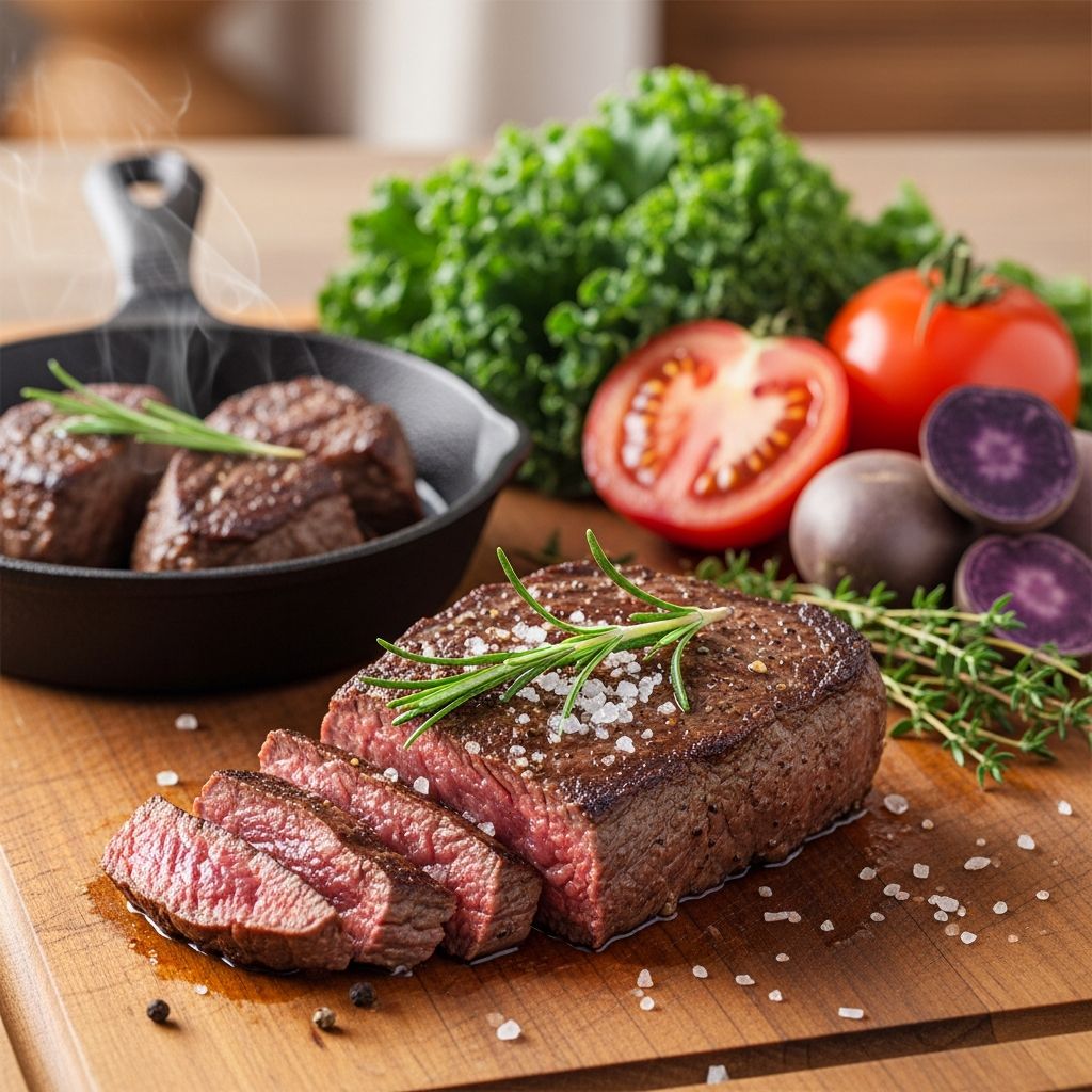 Complete guide to selecting, cooking, and maximizing the health benefits of grass-fed beef.