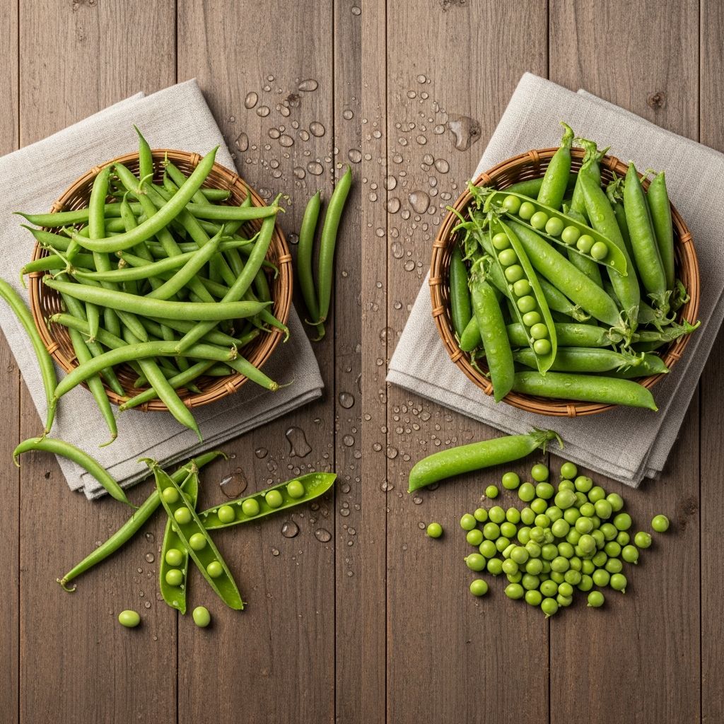 Discover the nutritional showdown between green beans and peas to make smarter choices for your plate and health goals.