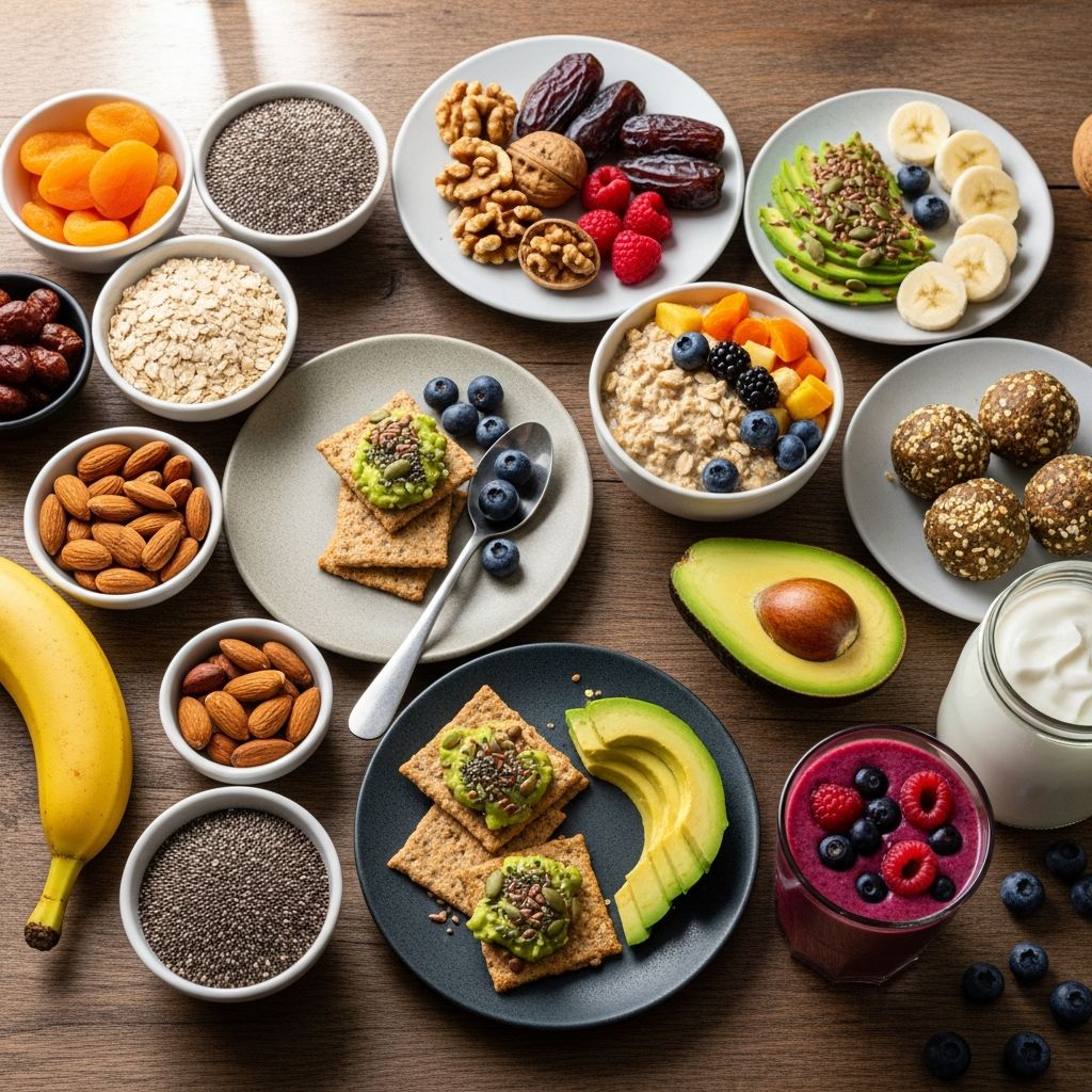 Boost your gut health with these delicious, high-fiber snack recipes packed with prebiotics and probiotics for better digestion.