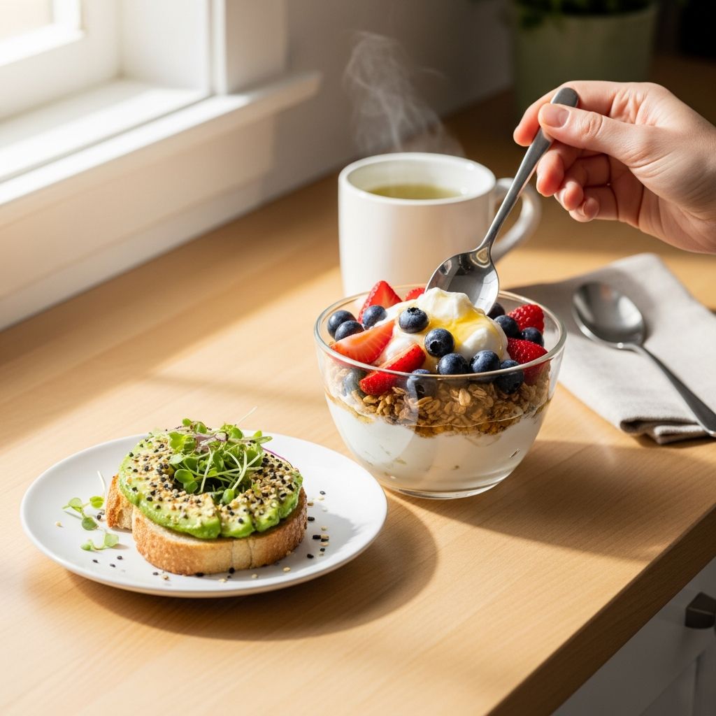 Quick and nutritious breakfast ideas to support digestive health and wellness.