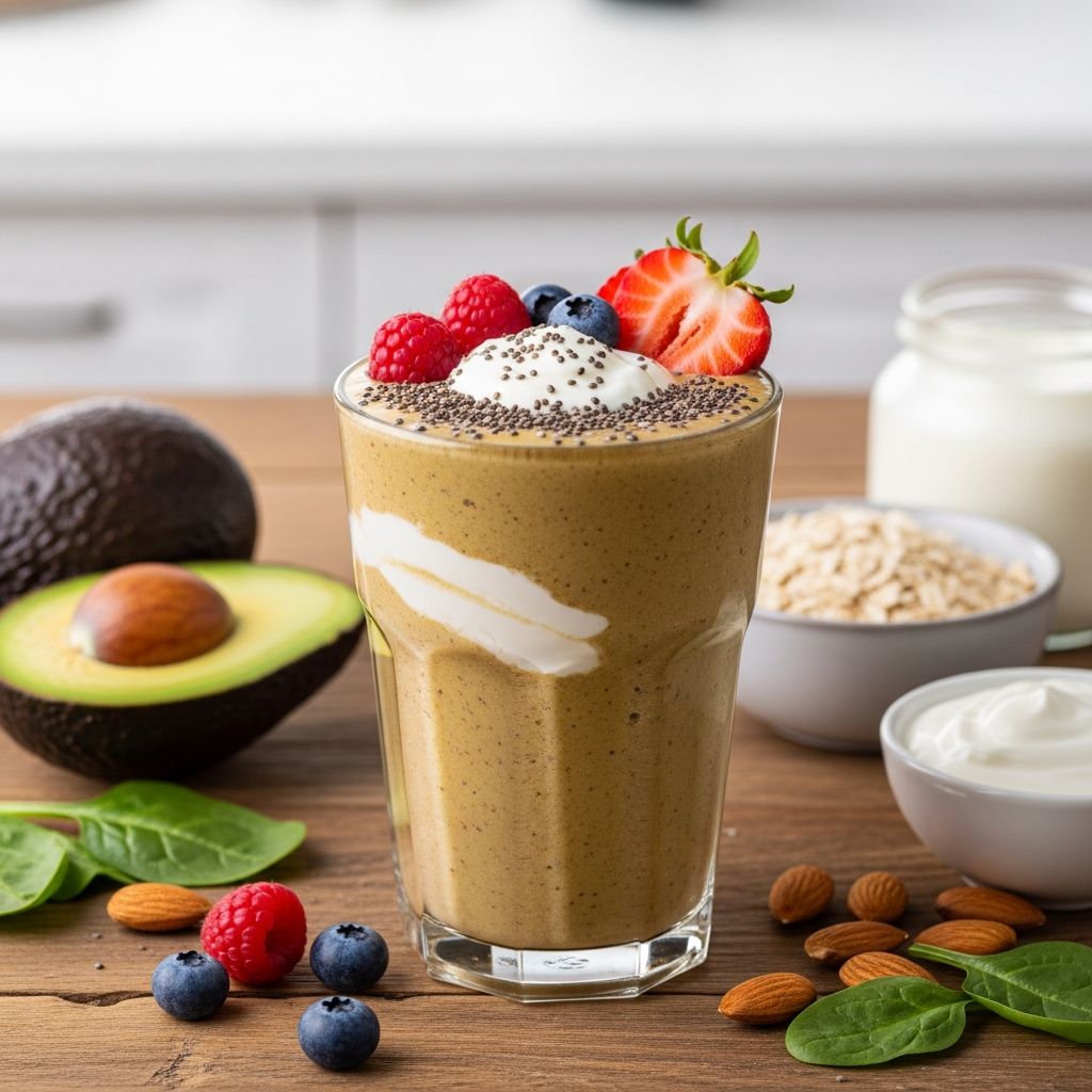 Nourish your gut with delicious high-protein smoothies that support digestive health.