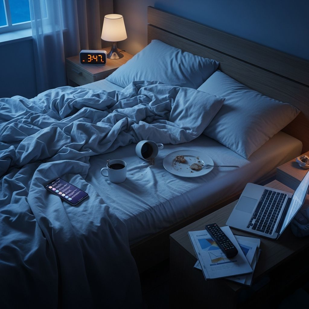 Discover common daily habits sabotaging your sleep and learn science-backed strategies to improve rest quality.