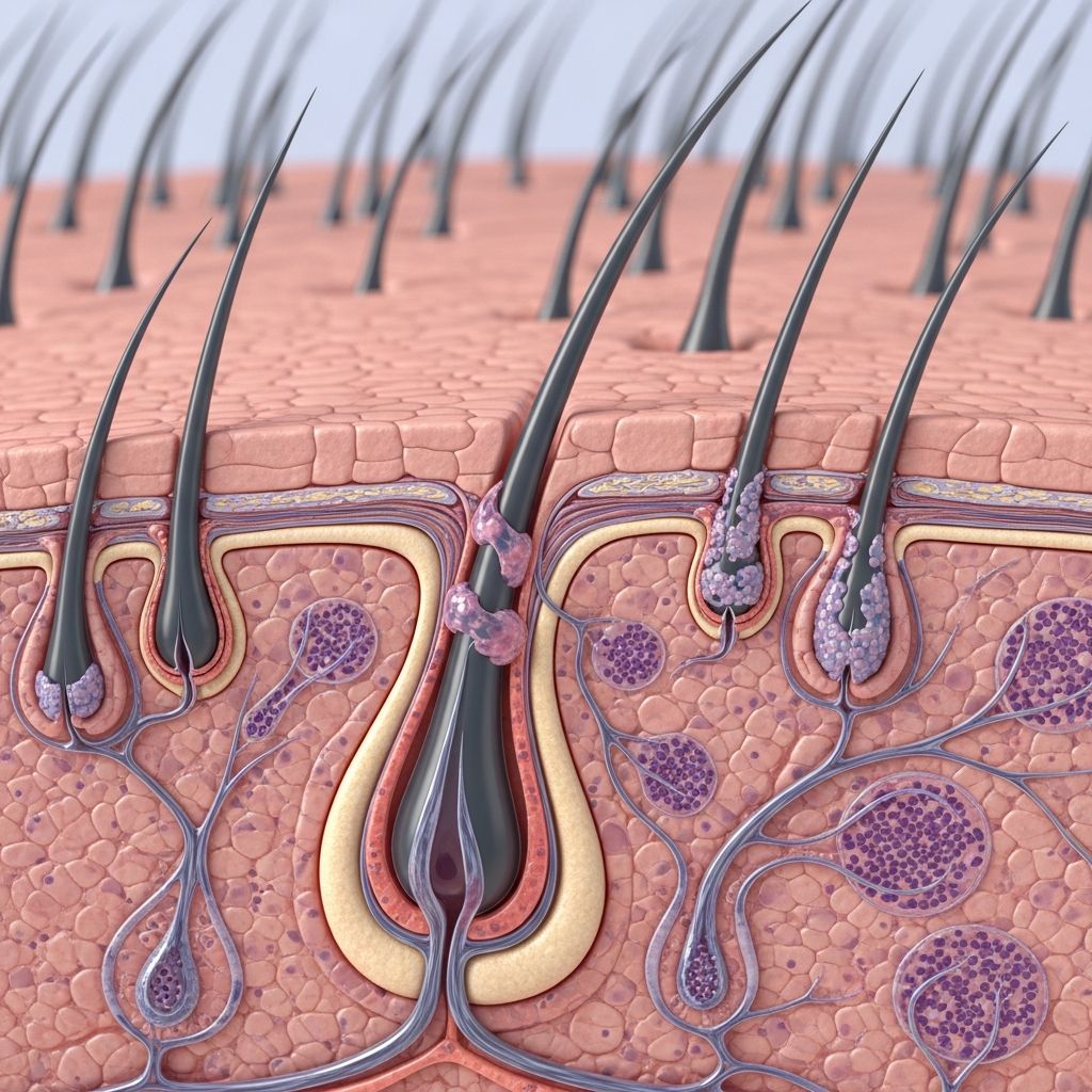 Comprehensive guide to benign and malignant hair follicle tumours, their diagnosis, pathology, and management strategies.