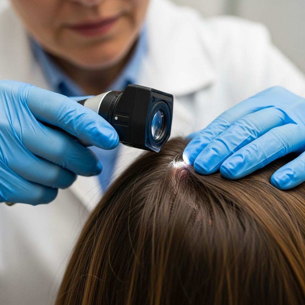 Master systematic hair and scalp evaluation techniques for accurate diagnosis.