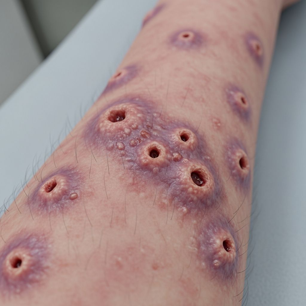 Understanding halogenoderma: A rare skin reaction from halogen exposure and how to treat it effectively.