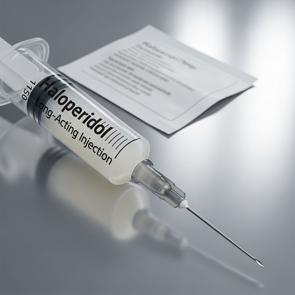 Complete guide to haloperidol decanoate: mechanism, administration, dosing, and patient considerations.