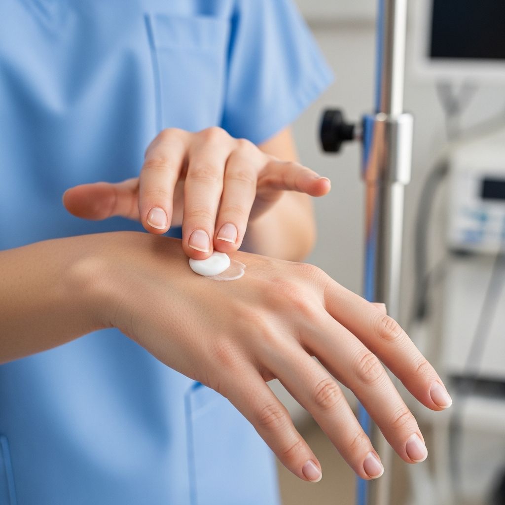 Essential strategies to prevent hand dermatitis and maintain skin health amid frequent washing and glove use in healthcare settings.