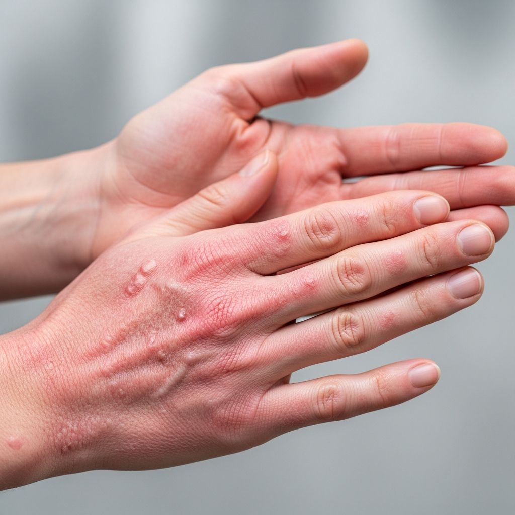 Comprehensive visual guide to hand dermatitis: Explore images of acute, chronic, atopic, and contact types for accurate identification and management.