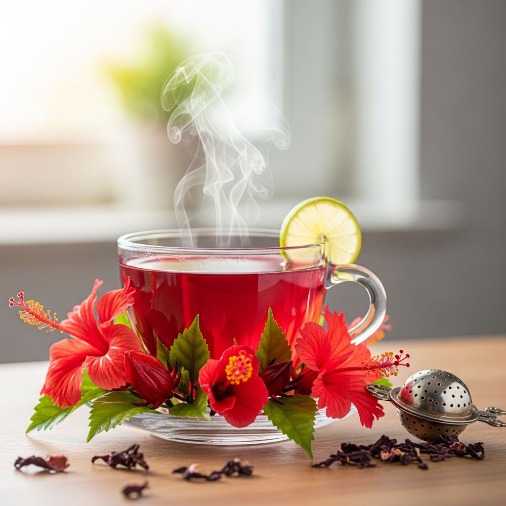 Discover the science-backed health benefits of hibiscus tea, from lowering blood pressure to supporting heart health and weight management.