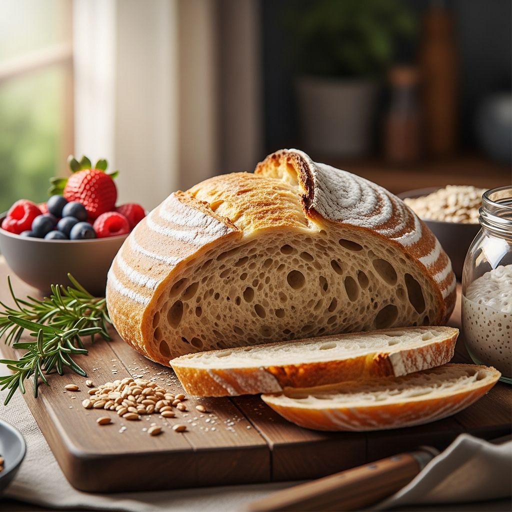 Discover the surprising health advantages of sourdough bread, from better digestion and blood sugar control to enhanced nutrient absorption.