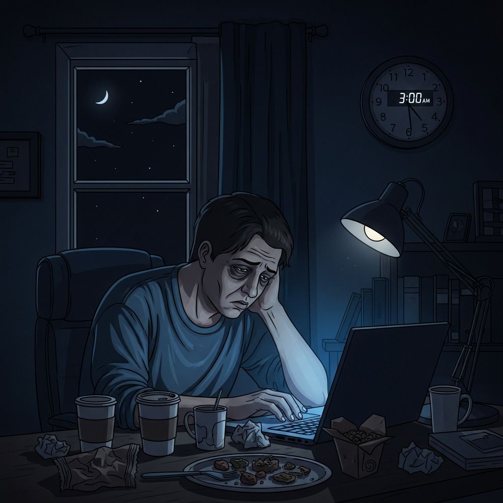 Discover the serious health dangers linked to late-night habits and how night owls can protect their well-being.