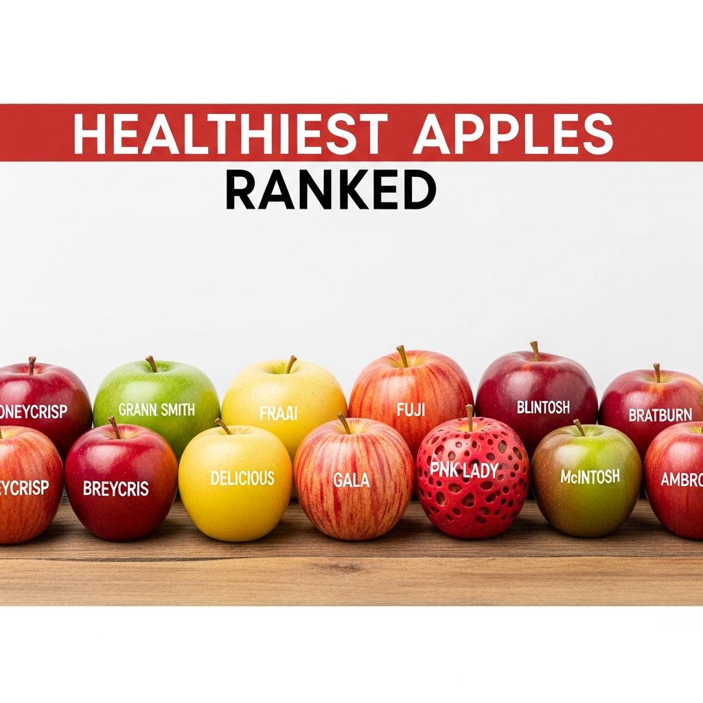 Healthiest Apples Ranked: 6 Top Varieties for Nutrition Discover the healthiest apple varieties backed by science, from nutrient-packed Granny Smith to antioxidant-rich Fuji for optimal health benefits.