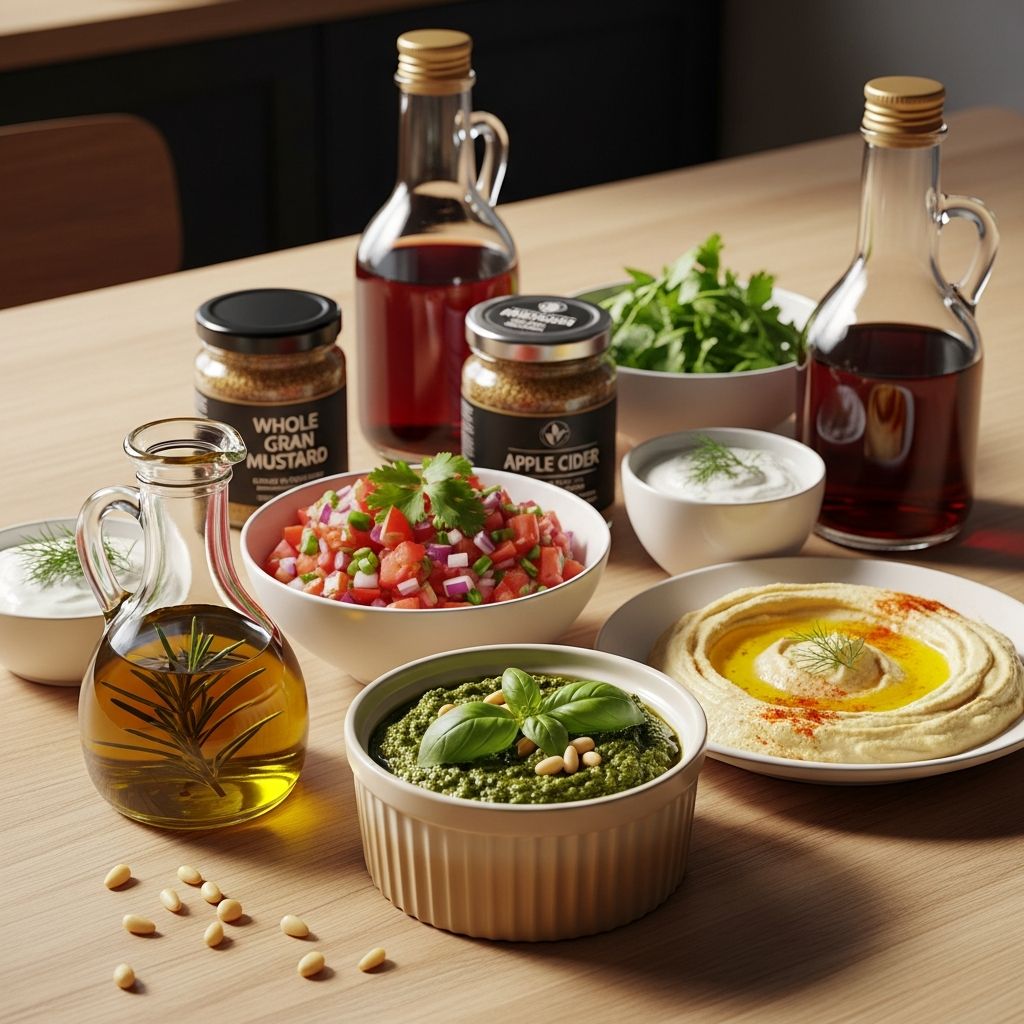 Healthiest Condiments: Nutritious Flavor Choices Discover the best healthy condiments that add flavor without compromising nutrition.