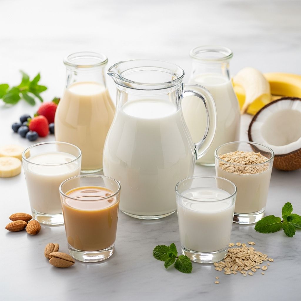Discover the top healthiest milk options ranked by a dietitian, from nutrient-packed plant-based alternatives to dairy choices.