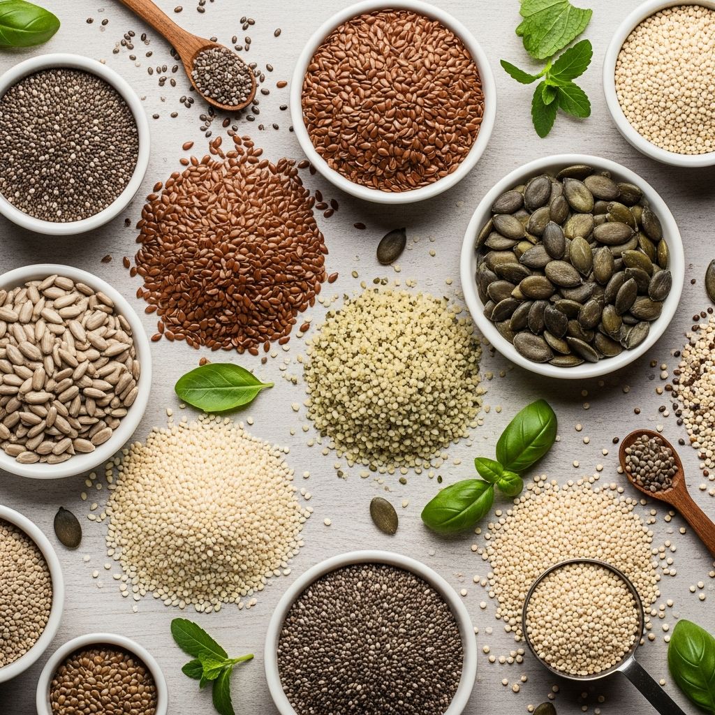 Discover the top nutrient-dense seeds that boost health, from flax to sunflower seeds.