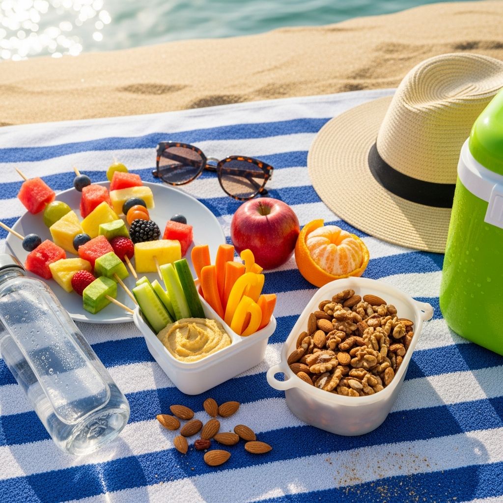 Healthiest Snacks For The Beach: 15 Dietitian Picks Pack these nutritious, portable snacks to stay energized, hydrated, and satisfied during your beach day without the mess or crash.