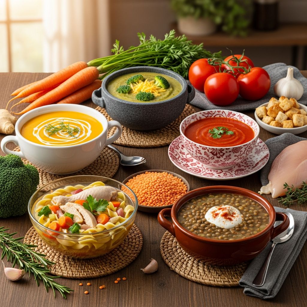 Discover the most nutritious soups packed with lean proteins, fiber-rich veggies, and whole grains for optimal health benefits.
