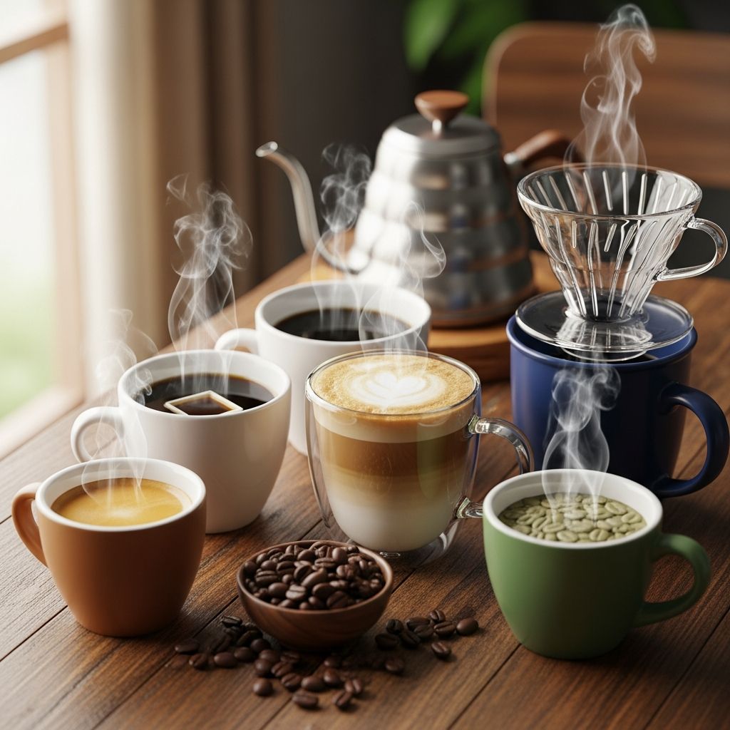 Discover the healthiest coffee types, backed by science, to maximize antioxidants, minimize calories, and boost your wellness routine.