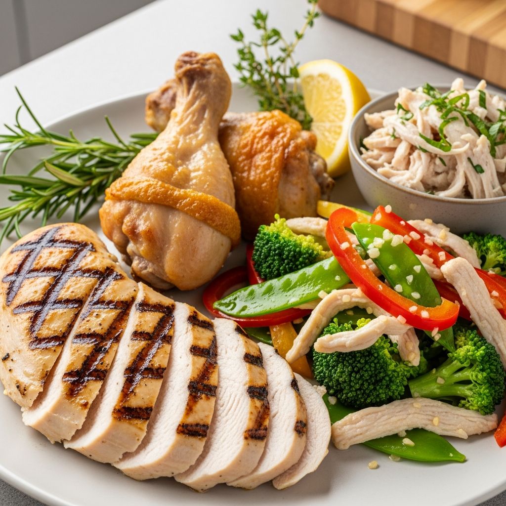 Master the best cooking methods for nutritious, delicious chicken every time.