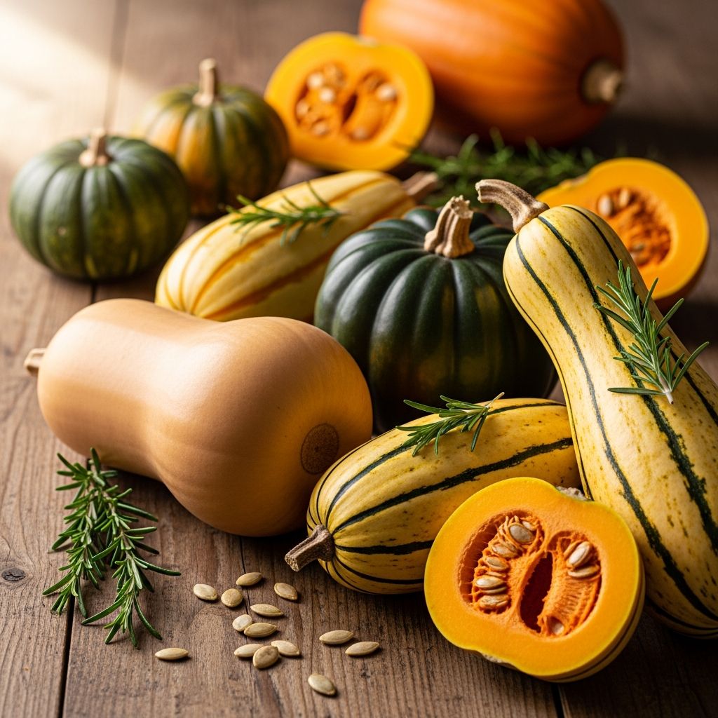 Discover the top winter squashes packed with vitamins, antioxidants, and fiber for optimal health and delicious meals.