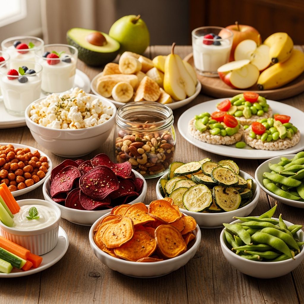 Swap out greasy chips for these 21 nutritious, crunchy snacks that satisfy cravings without the guilt.