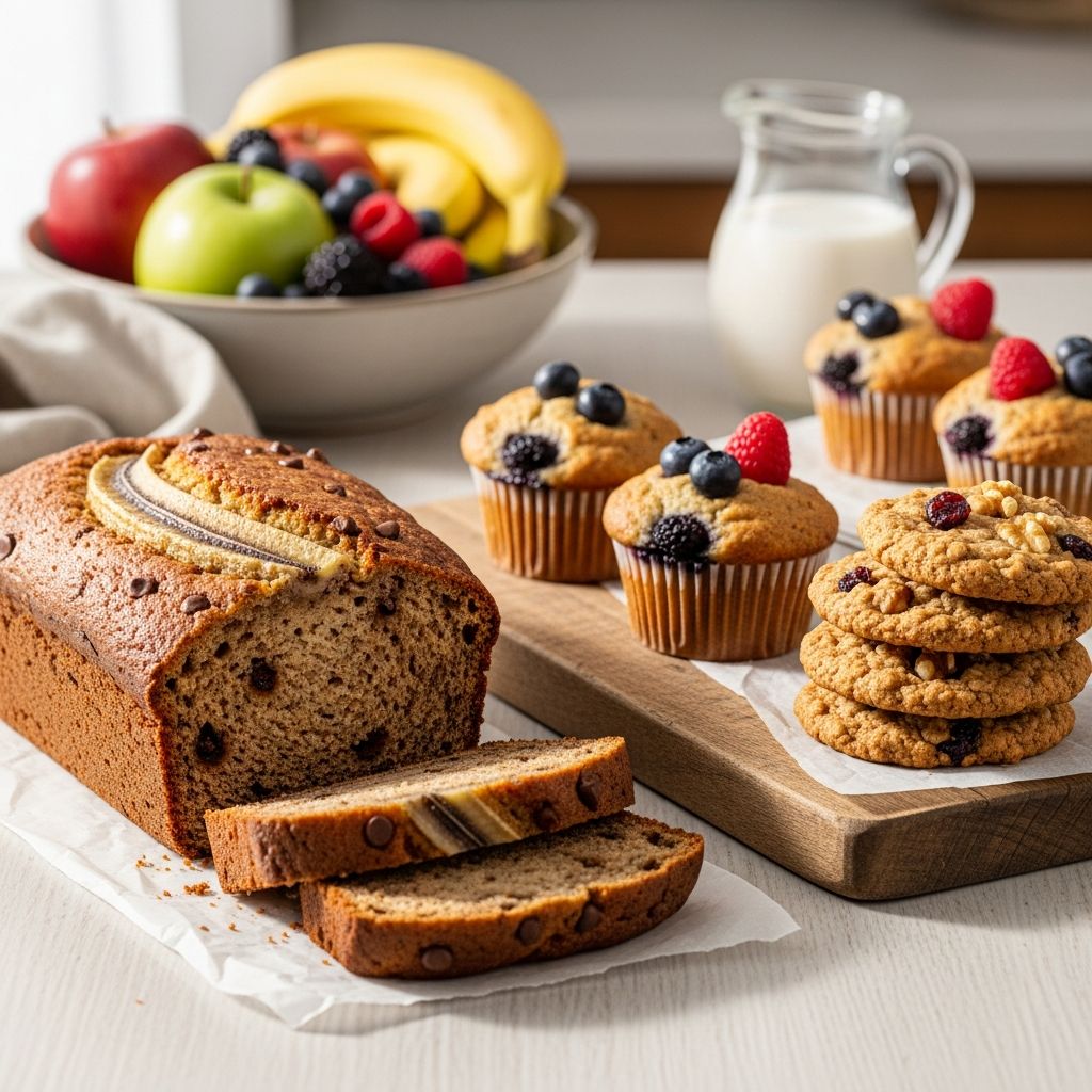 Discover smarter swaps for flour, fats, dairy, and sweeteners to bake treats that are delicious and nutrient-packed.