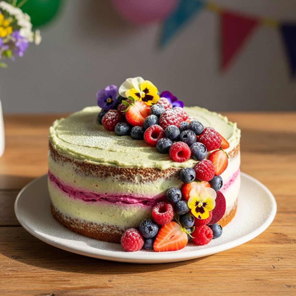 Delicious, guilt-free birthday cakes made with wholesome ingredients for joyful celebrations without compromising on health.