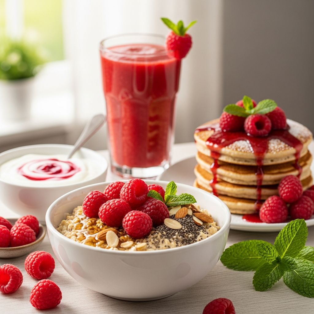 Start your day right with these nutritious raspberry-packed breakfast recipes that are delicious, easy to make, and perfect for a healthy lifestyle.