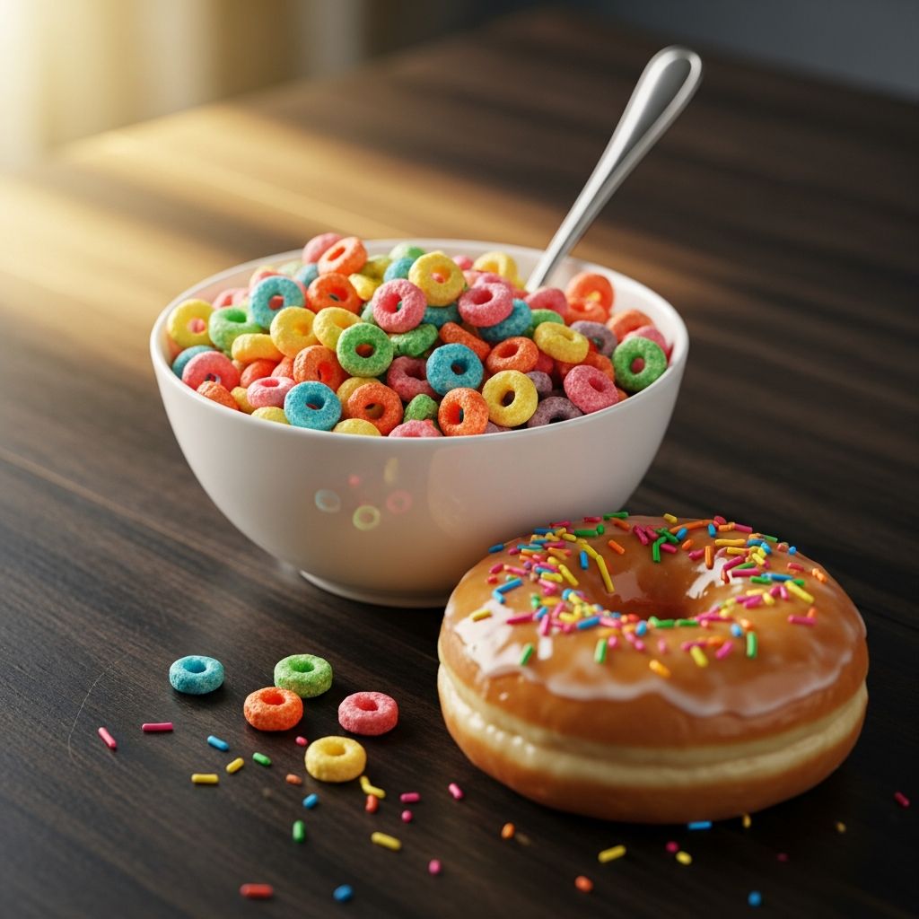 Discover popular 'healthy' breakfast cereals packed with sugar levels rivaling a glazed donut—learn smarter choices for your morning bowl.