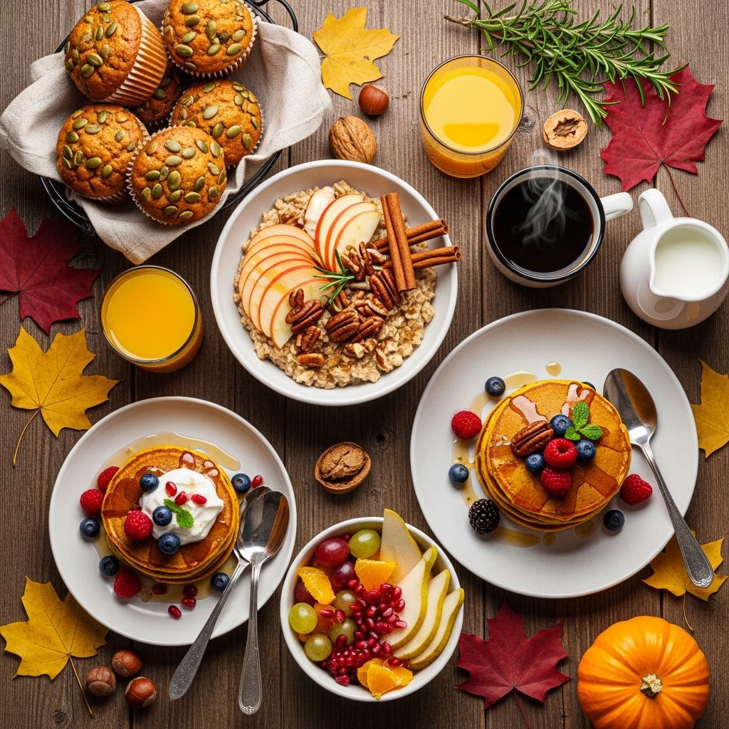 Embrace autumn with these nourishing breakfast recipes packed with seasonal fruits, warm spices, and hearty grains for a cozy weekend start.