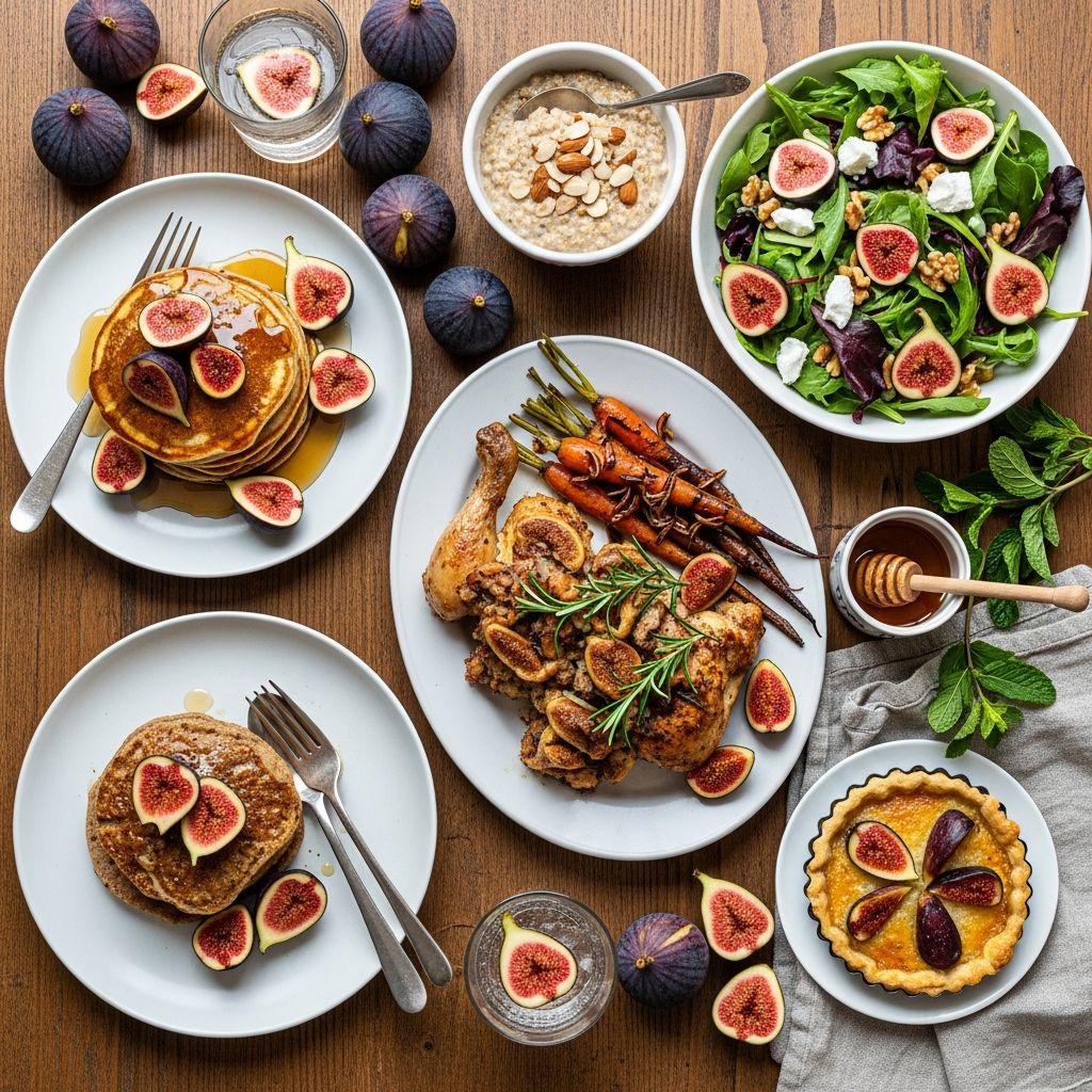 Discover 25 delicious and nutritious fig recipes, from breakfast to desserts, packed with flavor and health benefits for every meal.