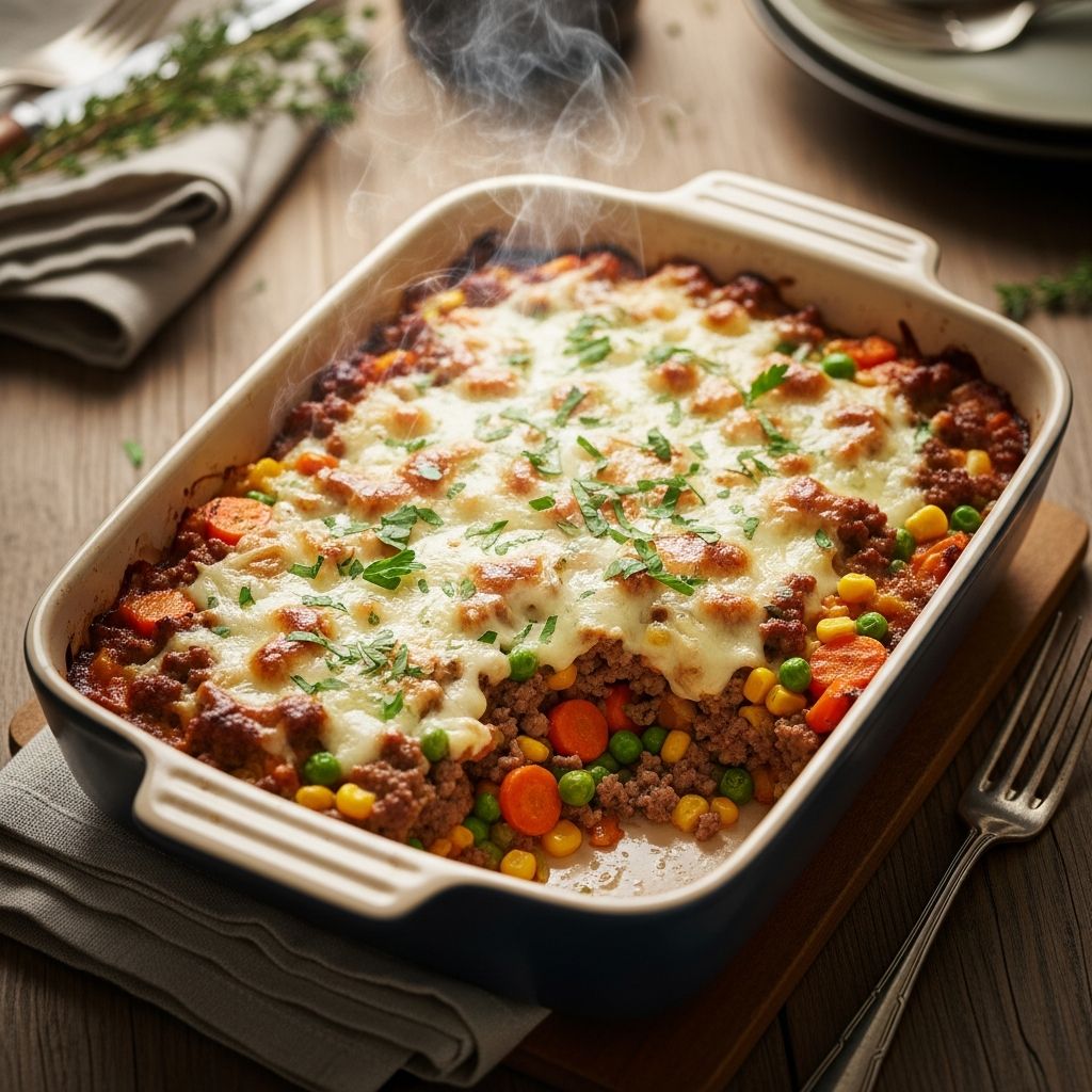 Discover 20 nutritious ground beef casserole recipes packed with veggies, lean protein, and bold flavors for easy family dinners.