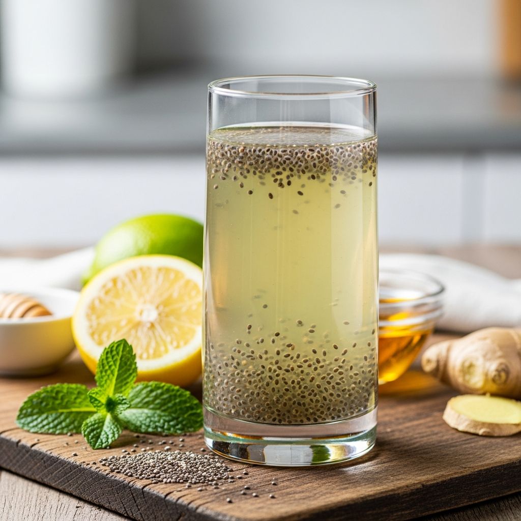 Boost your digestion with this simple chia seed tonic packed with fiber, omega-3s, and probiotics for optimal gut health.