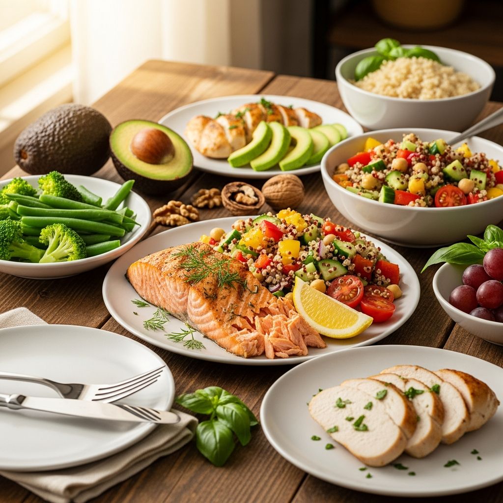 Delicious, low-sodium dinners ready in 25 minutes or less to help manage high blood pressure effectively.