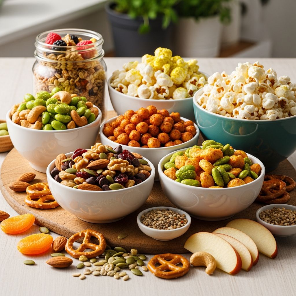 Discover 25 delicious, nutritious homemade snack mix recipes perfect for any occasion, packed with whole foods and flavor.