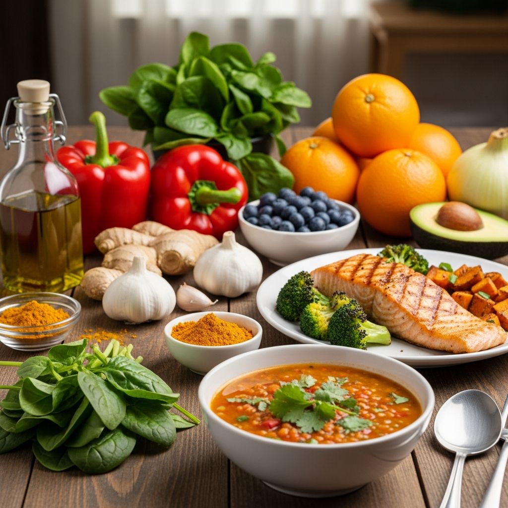 Boost your immune system with delicious, nutrient-packed recipes rich in vitamins, minerals, and antioxidants for optimal health.