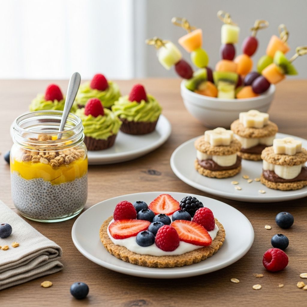 Delicious, nutritious dessert recipes that kids love and parents approve for guilt-free indulgence.