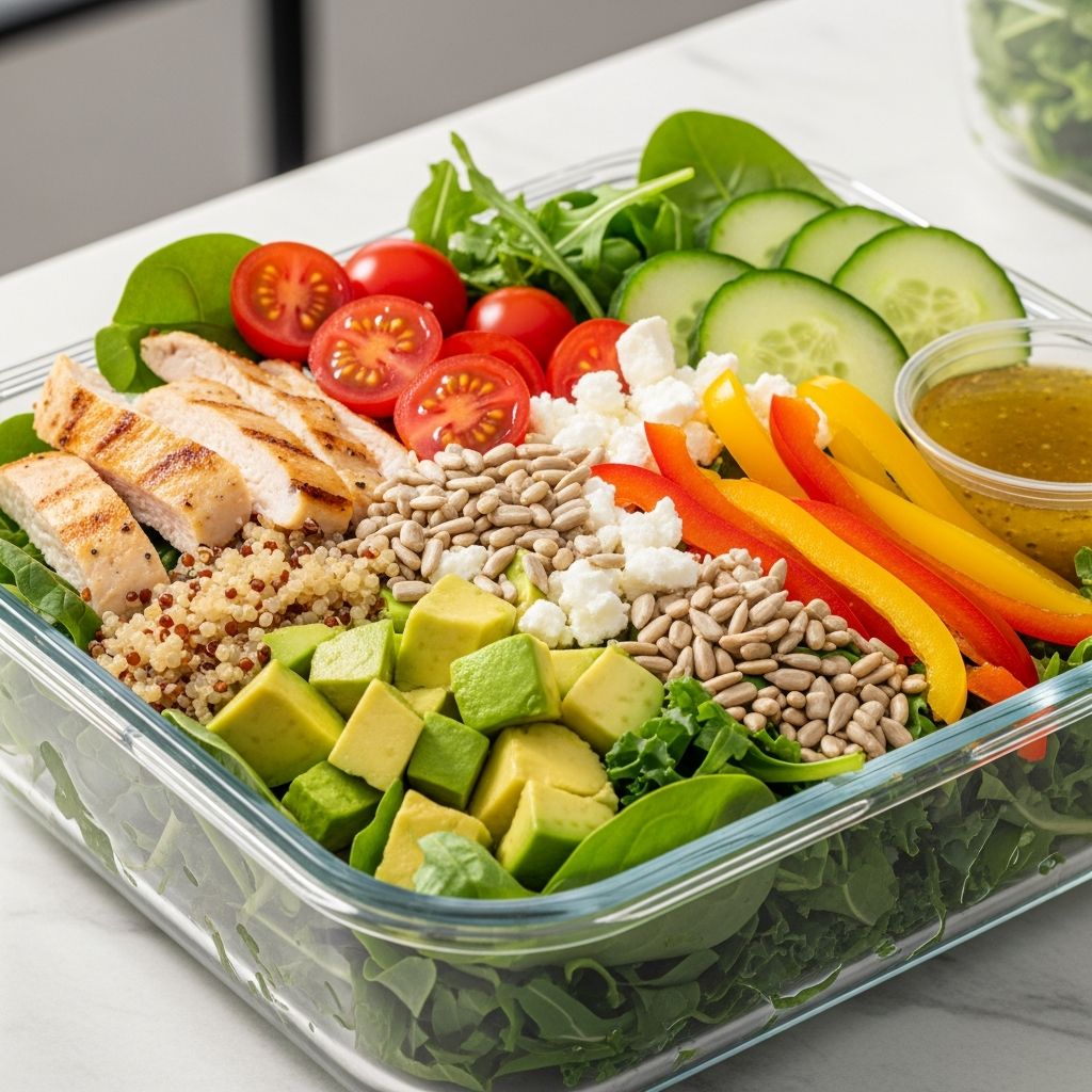 Discover quick, nutritious salad recipes ready in 15 minutes or less—perfect for busy lunches packed with flavor and health benefits.