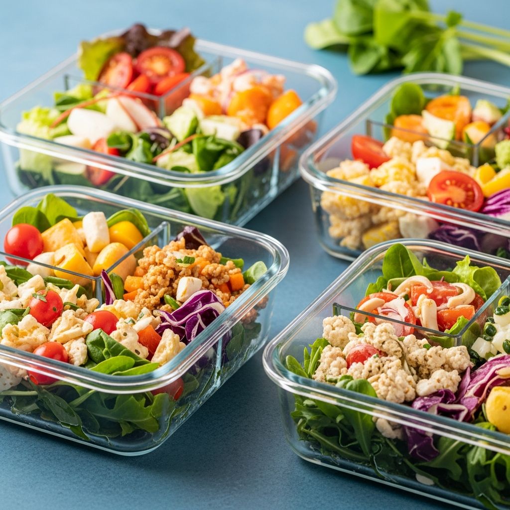 Discover 30 delicious, nutritious salads perfect for meal prepping to stay healthy and satisfied all week long.