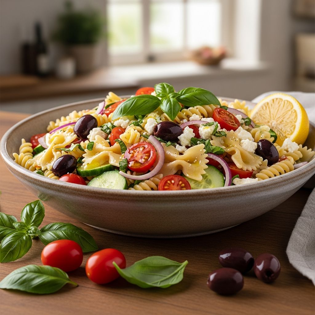 Discover 20+ delicious, nutritious Mediterranean pasta recipes packed with veggies, olive oil, and fresh herbs for easy weeknight dinners.