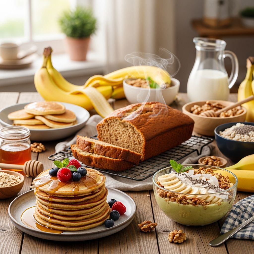 Transform overripe bananas into delicious, nutritious treats with these easy, healthy recipes perfect for breakfast, snacks, and desserts.